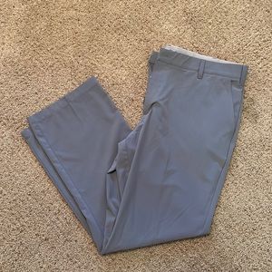 Gray Adidas men’s golf pants, gently used, size 40x32